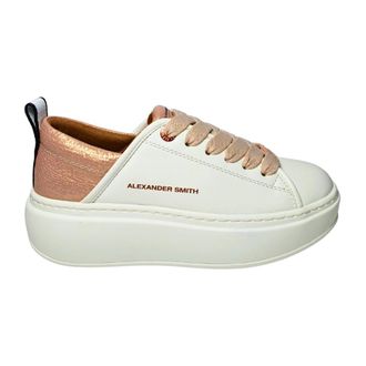 Alexander Smith Sneakers, female, White, Size: 7 US Wembley High Sneaker