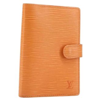 Louis Vuitton Pre-owned Day Planner Cover - - Pre-owned - Donna - Arancione - ONE SIZE