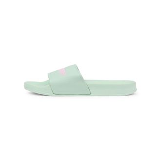Freddy Ciabatte slider donna colori pastello con loghi a rilievo