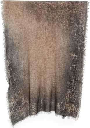 Avant Toi Scarf Cashmere Effect Charcoal