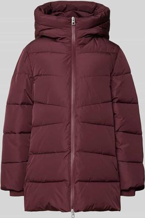 Mango Steppmantel mit Zweiwege-Reißverschluss Modell TOKYO in Bordeaux, Größe XL