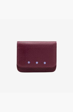 Tusk Ascot Flapover Card Case in Oxblood at Nordstrom