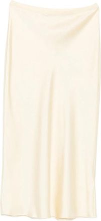 Anine Bing Bar Silk Midi Skirt