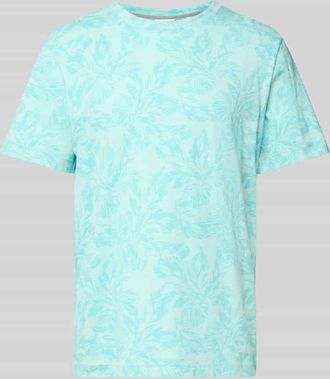 Tom Tailor Regular Fit T-Shirt aus reiner Baumwolle in Tuerkis, Größe XXXL