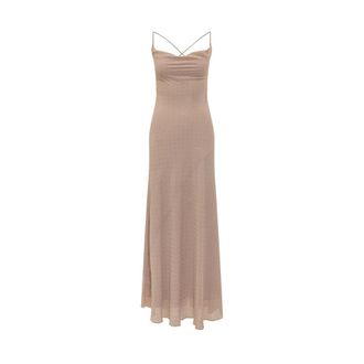 Pinko Gowns, female, Pink, Size: M Farro Dress