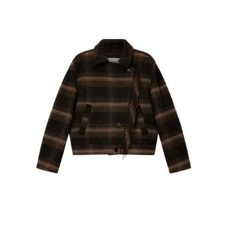Isabel Marant Galeane Jas - Dames - Jassen - Bruin - Maat: XS Wol