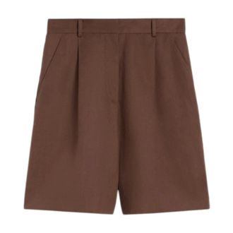 Max Mara Casual Shorts, female, Brown, Size: M Bermuda