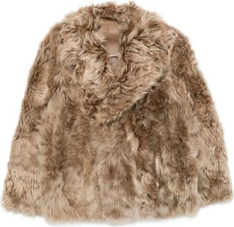 Yves Salomon Shearling Double-breasted Jacket