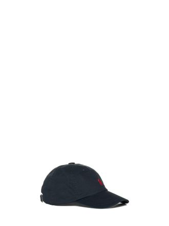 Polo Ralph Lauren Mens Baseball Cap Chino Black Cotton Hat