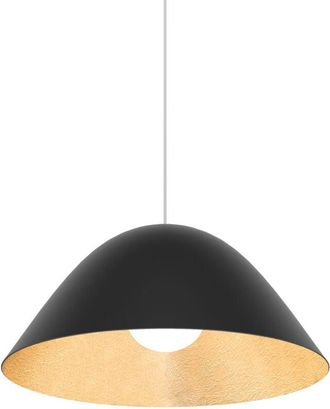 Lumicom Spore L&aacute;mpara De Techo Black Hoja