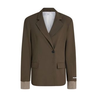 Penn & Ink Blazer - Dames - Jassen - Bruin - Maat: M