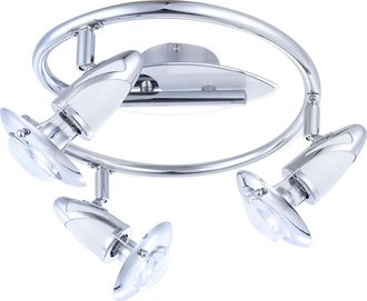Globo Lighting Foco - Cromo - Lord - Metal - &Oslash; 30cm - E14 - 5438-3 - Globo
