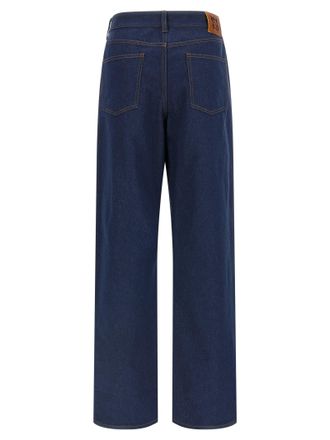 Fendi FF Reverse Jeans - Navy