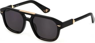 Police Stijlvolle zonnebril in kleur 0700 - unisex - Zonnebrillen - Zwart - 55 MM - Accessoires