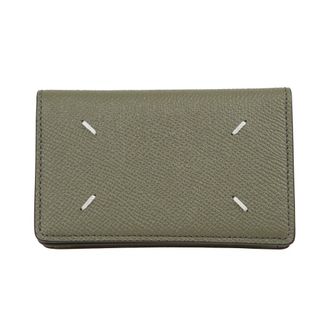 Maison Margiela Leather Wallet with Iconic White Dots