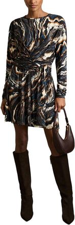 Reiss Jasmine Printed Short Dress