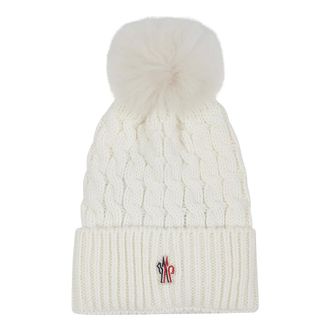 Moncler Dames, Accessoires, Wit, Maat: ONE Size Wol