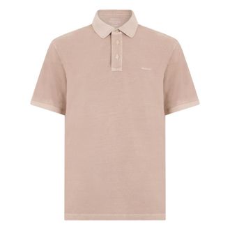 GANT Polo Shirts, male, Beige, Size: XL Sunfaded Piqu&eacute; Polo Shirt