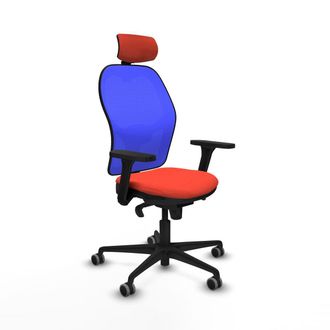 Piqueras y Crespo Piqueras-y-crespo Silla De Oficina Moderna Tela Naranja