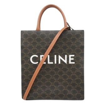 Celine Pre-owned Tote Bags, female, Brown, Size: ONE SIZE Pre-owned Vintage Tote Bag