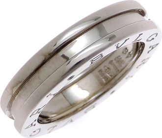 Bulgari White Gold (18K) Band Ring (Pre-Owned)