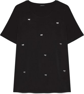 Fiorella Rubino Mujer, Camisetas, Negro, Talla: S