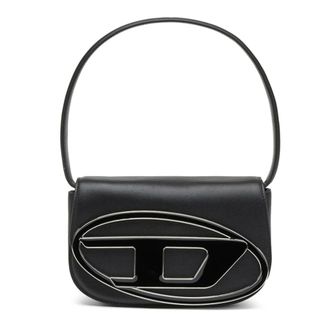 Diesel Shoulder Bags, female, Black, Size: ONE SIZE 1 Dr Shoulder Bag