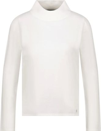 Monari Dames, Truien, Wit, Maat: 3XL Leer