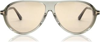 Tom Ford FT1023 MARCUS 93E Mens Sunglasses Green Size 60