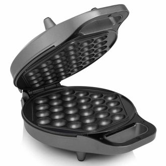 Princess Princesa M&aacute;quina Para Hacer Gofres De Burbujas Tama&ntilde;o De La Masa: 1 Gofre Belga 700 W Negra