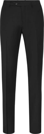 Philipp Plein Broeken, Heren, Zwart, S, Wol, Klassieke wollen broek