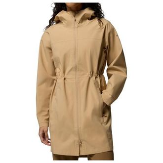 Columbia Weekend Adventure II Long Shell Mantel f&uuml;r Damen | beige