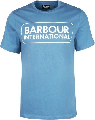 Barbour Mts 1180 T-shirt - Heren - T-shirts - Blauw - XL - Katoen - Tops