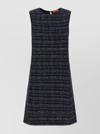 Missoni checked knee-length dress