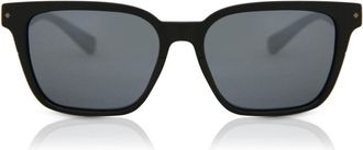 Polaroid PLD 6044/F/S Asian Fit Polarized 807/EX Mens Sunglasses Black Size 52
