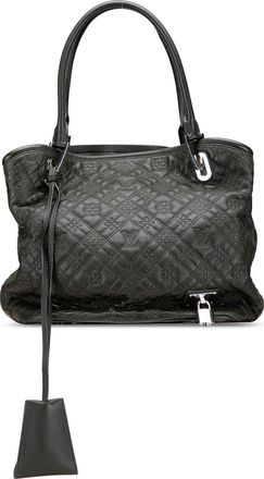Louis Vuitton Pre-owned Womens Quilted Leather Tote Top Handle - Dark Grey - One Size