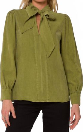 Velvet Heart Anastasia Blouse In Antique Moss
