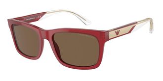 Emporio Armani EA4224 609373 Mens Sunglasses Burgundy Size 57