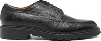 Bally Eduard leren derby schoenen met textuur - Zwart