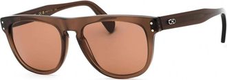 Ferragamo Brown Square Mens Sunglasses SF1111SCP 232 55