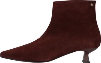 Fred De La Bretoniere Dames, Schoenen, Bruin, Maat: 38 EU Zijde