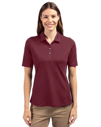 Cutter & Buck Virtue Eco Pique Recycled Womens Polo Shirt