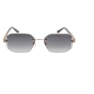 Chopard Sunglasses, unisex, Black, Size: ONE SIZE Rounded-Edge Rimless Sunglasses