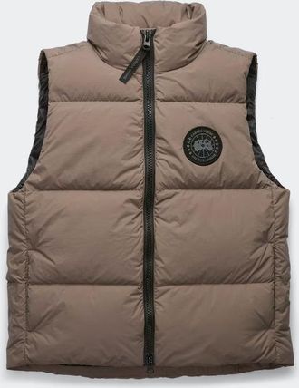 Canada Goose Veste matelass&eacute;e Lawrence Black Label (Hommes, Taupe Grey, TG)
