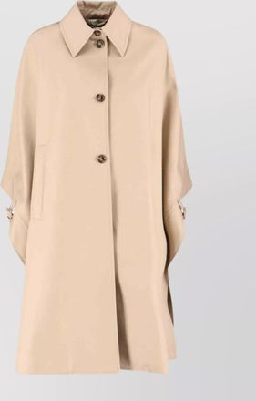 Max Mara tailored jacket with back vent and buckle