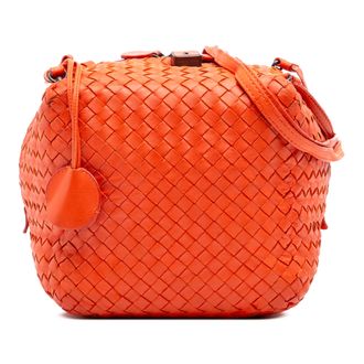 Bottega Veneta Geweven Leren Emmer Tas