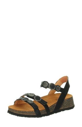 Think Koak Ankle Strap Sandal in Black at Nordstrom, Size 10-10.5Us