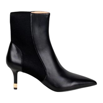 Furla Schoenen, Dames, Zwart, 38 EU, Leer, Lederen enkellaarsjes