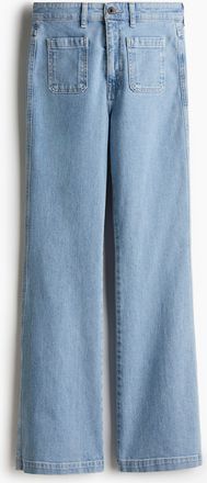 H&M Flared Ultra High Jeans - Blue