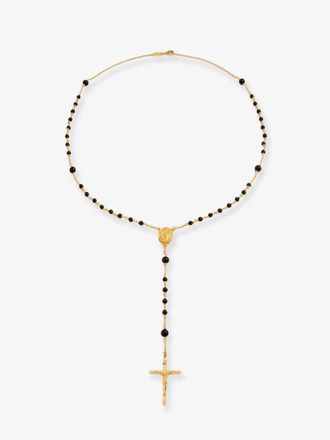 Dolce & Gabbana Collana in ottone con croce - DOLCE & GABBANA - gender_Woman